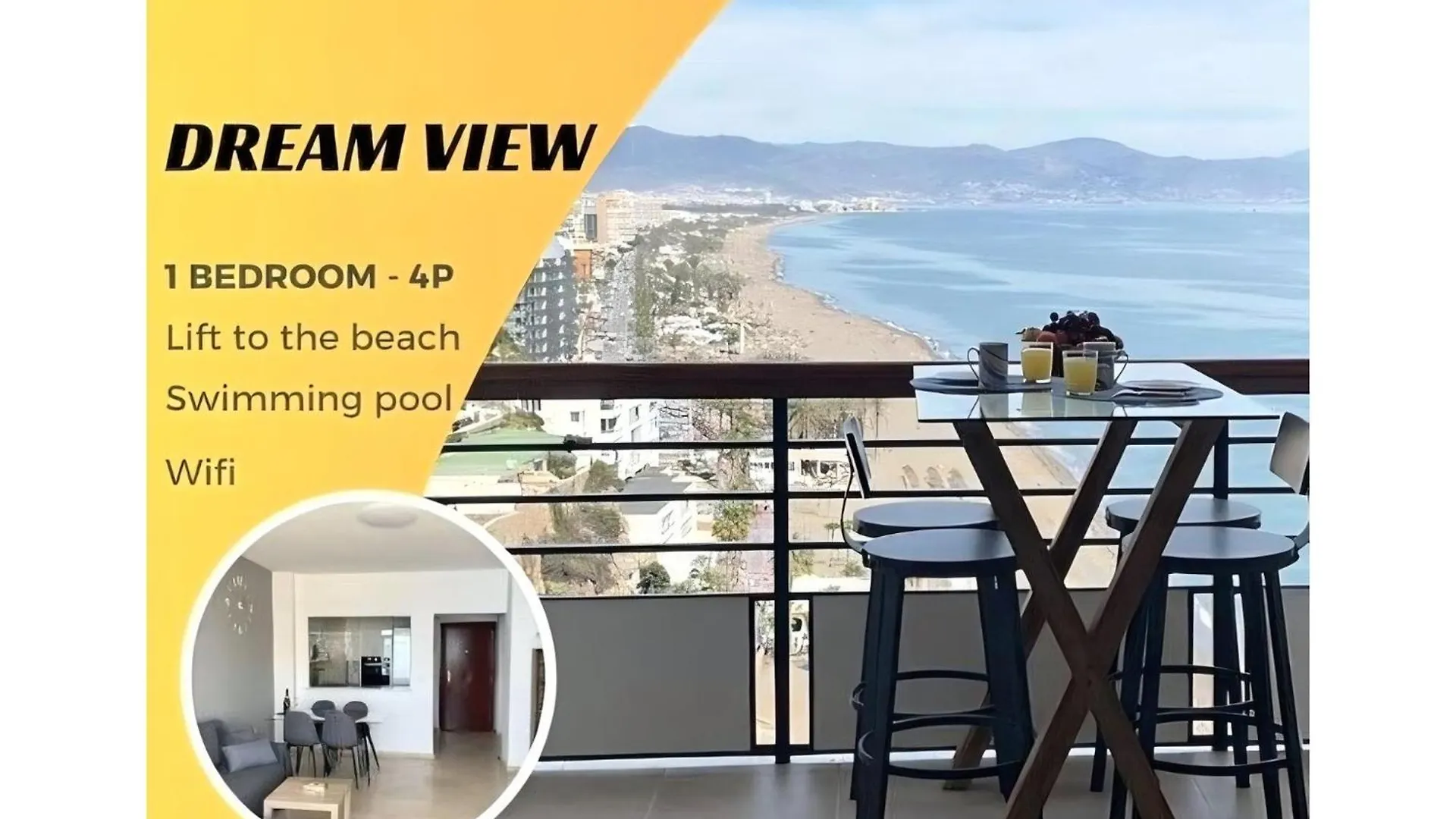 Appartamento Golden Sunrise - Santa Clara - Vue De Reve Torremolinos